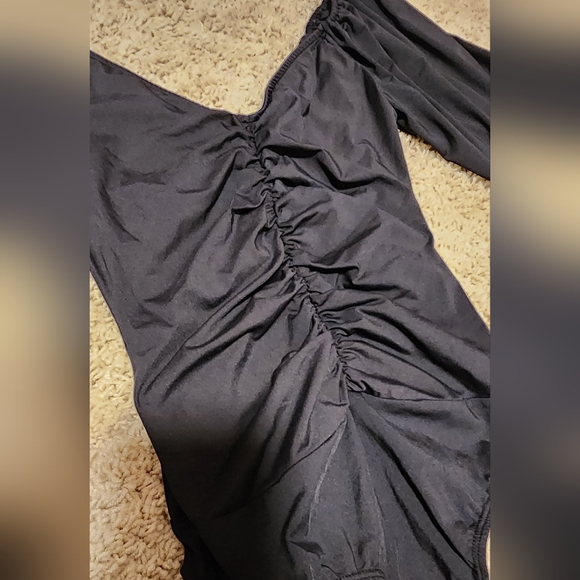 Lulus Rouched Bodysuit - Sz S - Picture 5 of 7